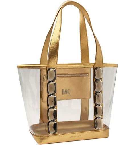 does michael kors clean purses|michael kors clear tote bag.